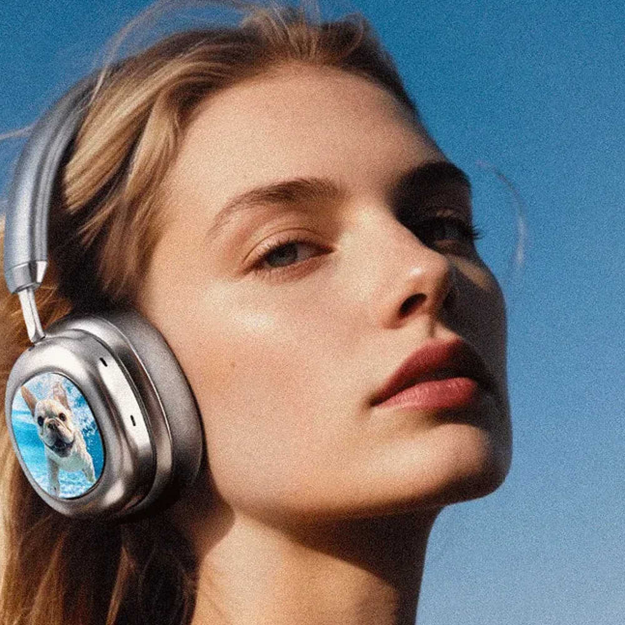 MORRORART VWS X1 Бездротові Bluetooth накладні навушники з дисплеєм